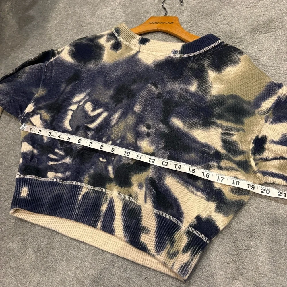 Natural Life Taylor Cropped Tie Dye Sweater medium - Picture 7 of 9